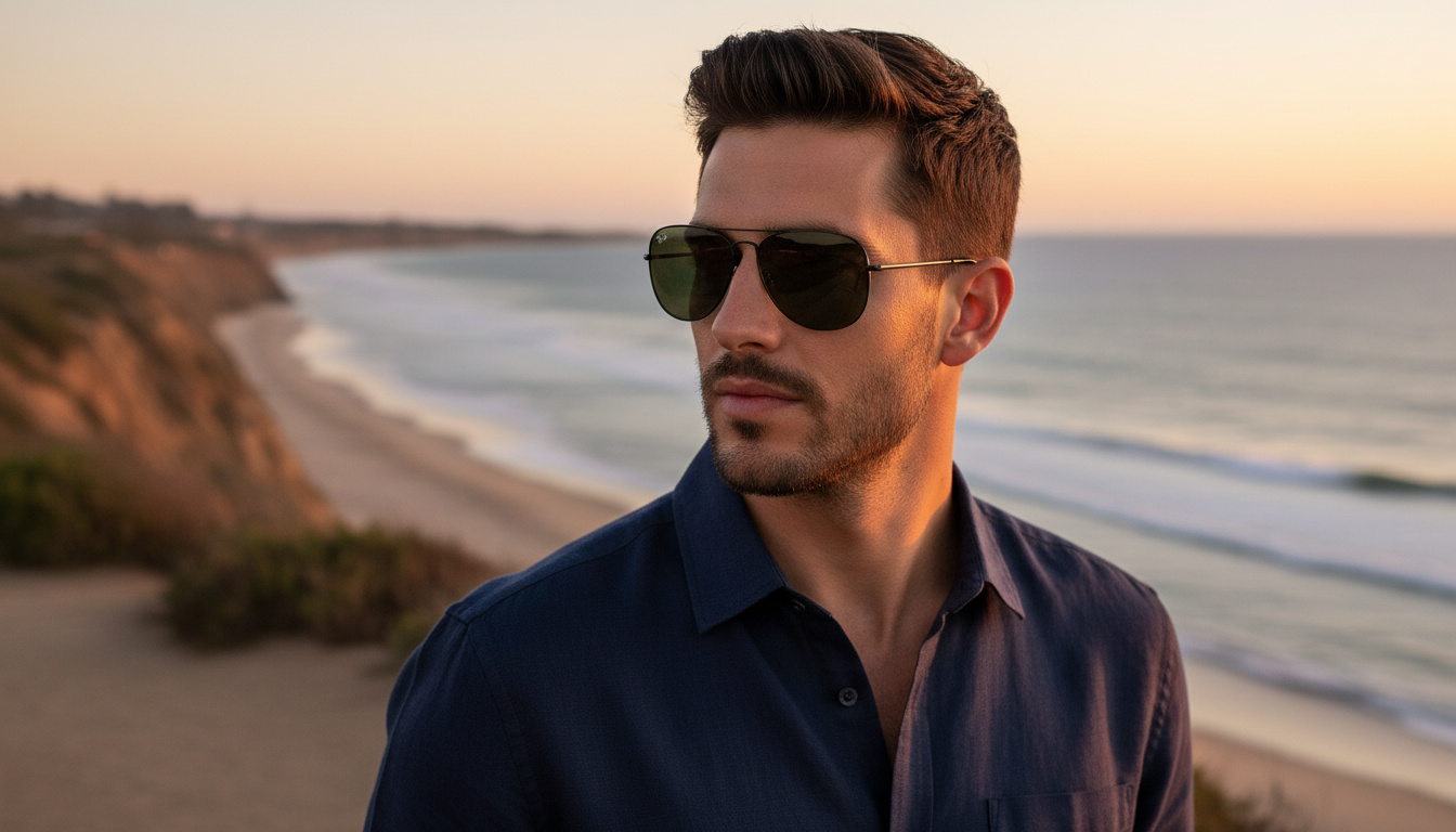 Vooraanzicht Ray-Ban CARAVAN (RB3136 - 004)