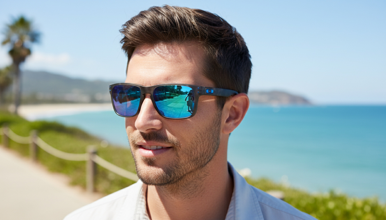 Vooraanzicht Oakley HOLBROOK (OO9102 - 9102G7)