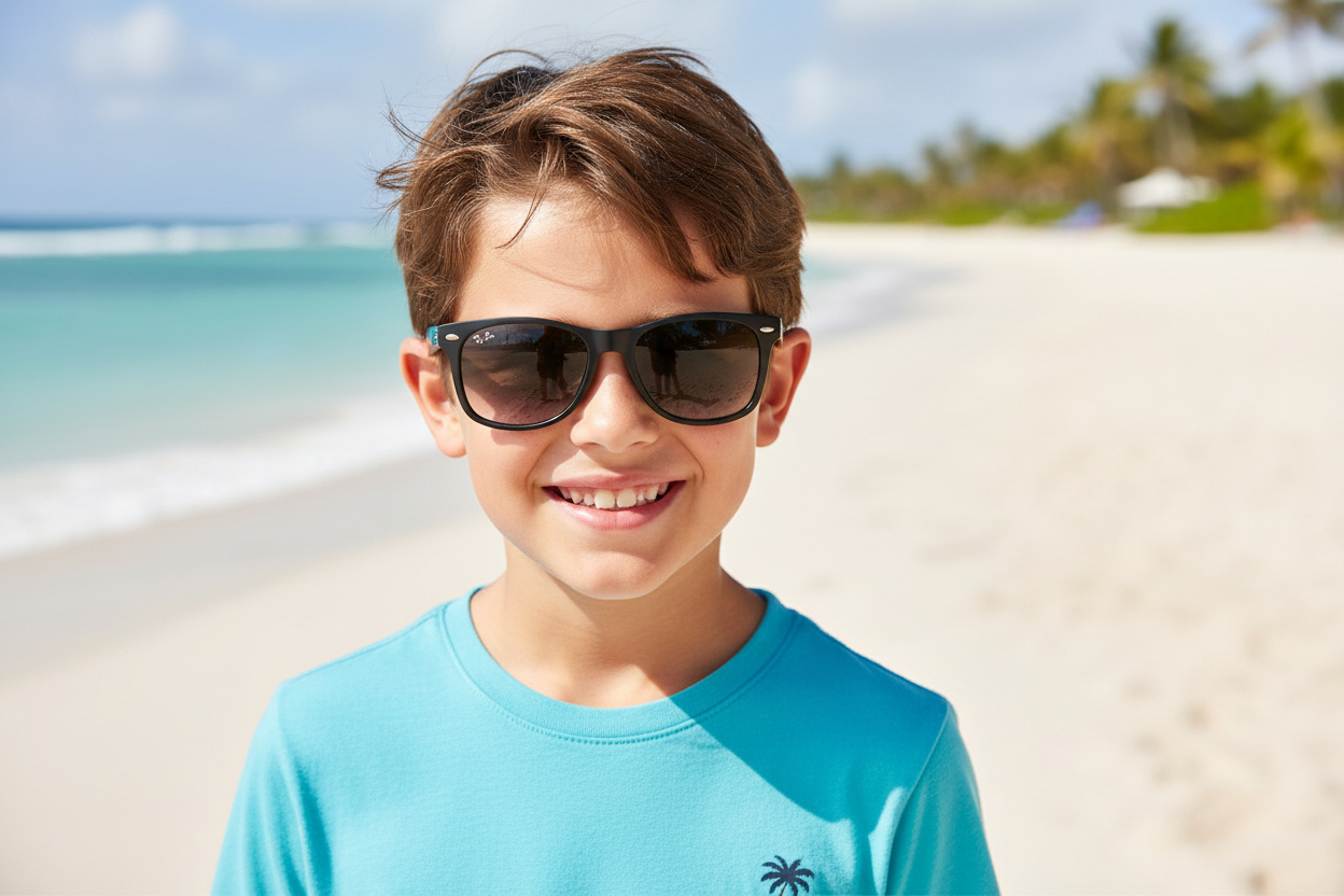 Vooraanzicht Ray-Ban Kids JUNIOR NEW WAYFARER (RJ9052S - 100/11)