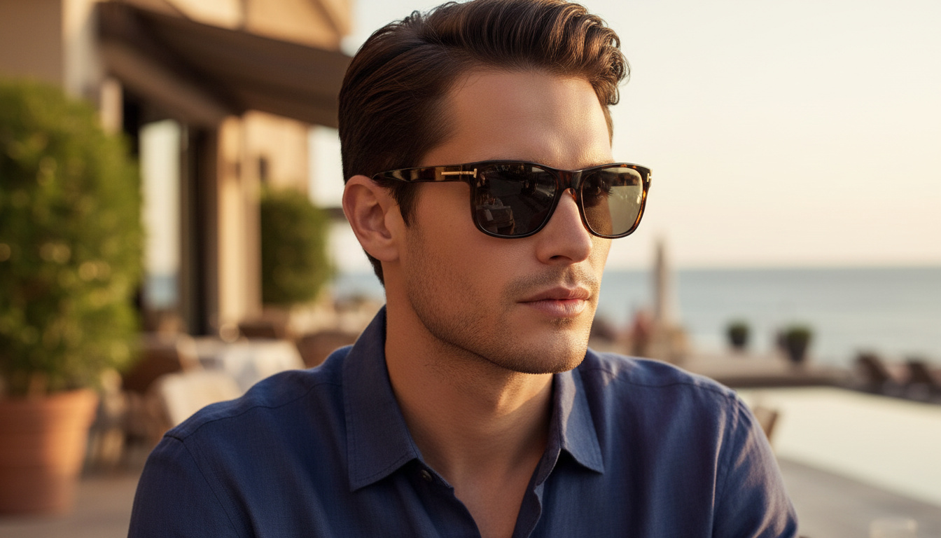 Vooraanzicht Tom Ford GIULIO (FT0698 - 52D)