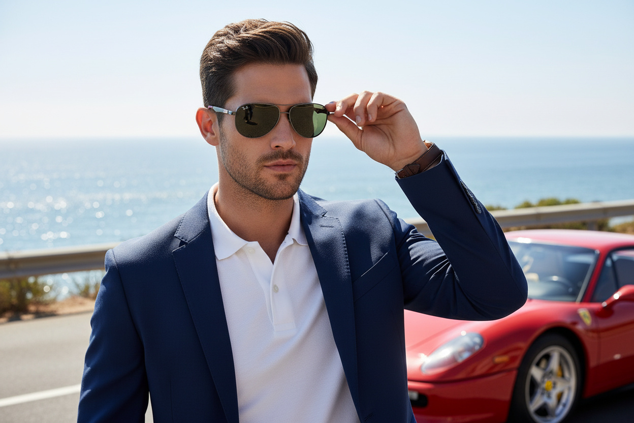 Vooraanzicht Ray-Ban FERRARI (RB8313M - F00171)