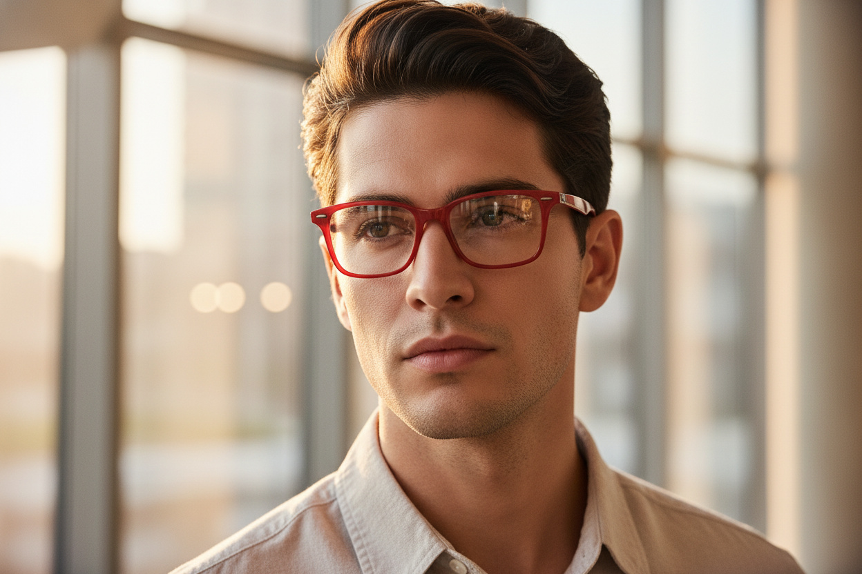 Vooraanzicht Ray-Ban FERRARI (RX7144M - F628)