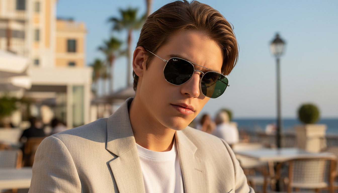 Vooraanzicht Ray-Ban HEXAGONAL (RB3548N - 004/71)