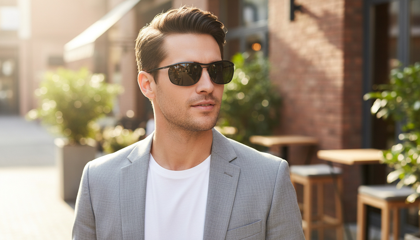 Vooraanzicht Ray-Ban OLYMPIAN I DELUXE (RB3119M - 002/R5)