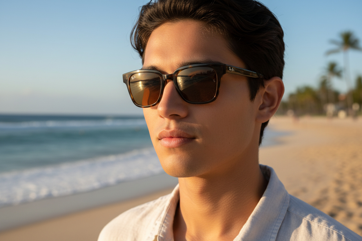 Vooraanzicht Ray-Ban RB4323 (710/33)