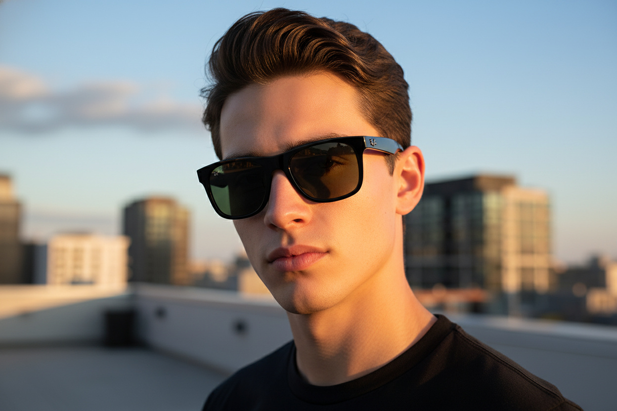 Vooraanzicht Ray-Ban Kids JUNIOR JUSTIN (RJ9069S - 100/71)