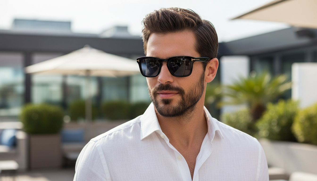Vooraanzicht Tom Ford DAX (FT0751 - 01V)