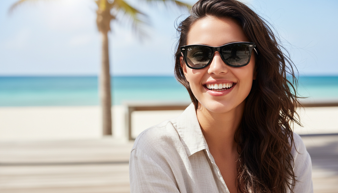 Vooraanzicht Ray-Ban WAYFARER (RB2140 - 12943M)