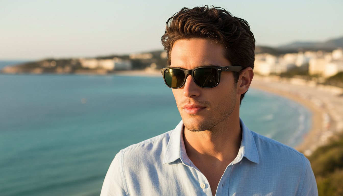 Vooraanzicht Ray-Ban NEW WAYFARER (RB2132 - 622)
