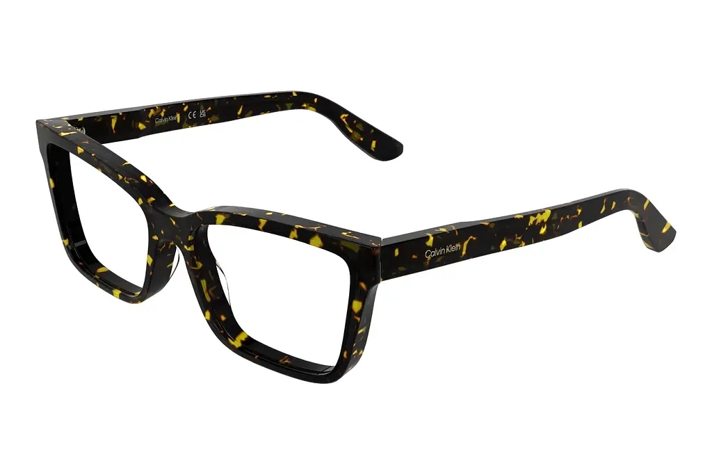 Calvin Klein   CK25543 242 BROWN YELLOW HAVANA