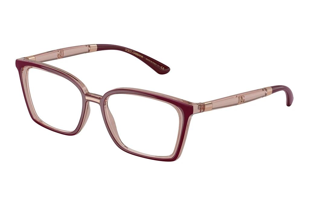 Dolce & Gabbana   DG5081 3247 Bordeaux/Transparent Pink
