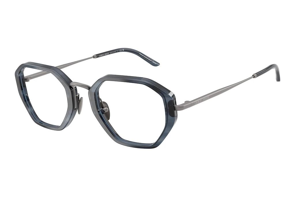 Giorgio Armani   AR7282 6303 Striped Smoke
