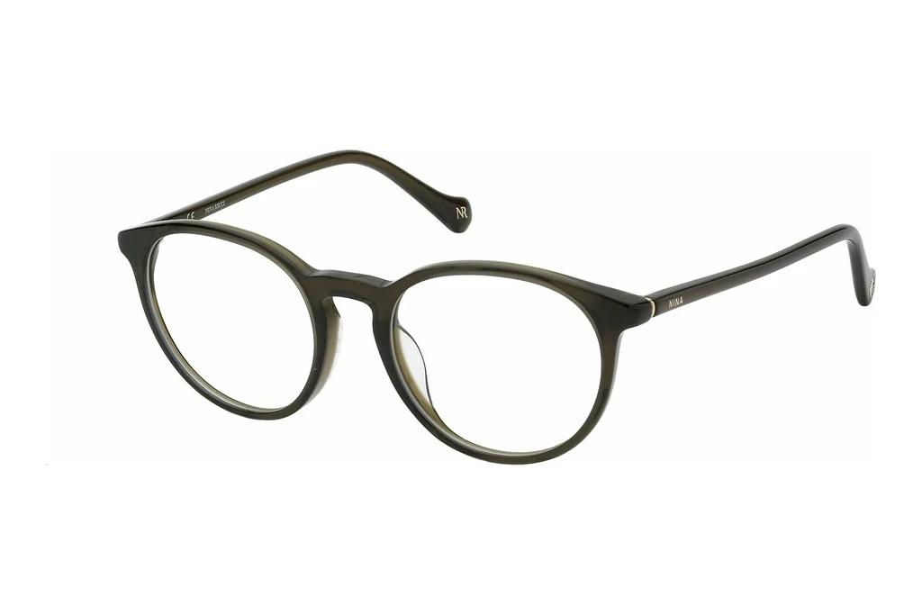 Nina Ricci   VNR337 02A6 SHINY GREY GRAD.BLUE