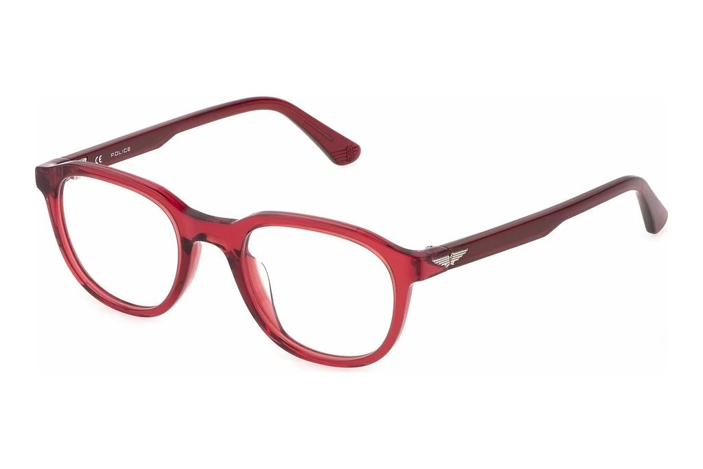 Police   VPLF77 06NL SHINY TRASNP.RED