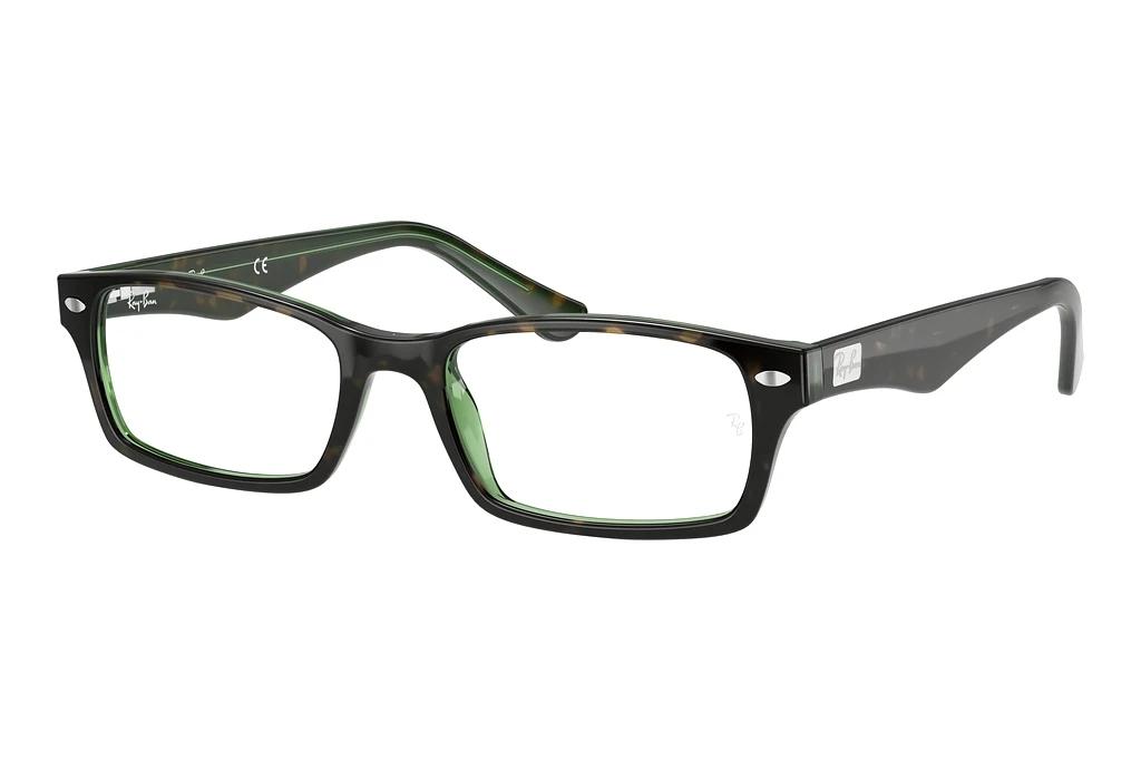 Ray-Ban   RX5206 2445 Havana On Green