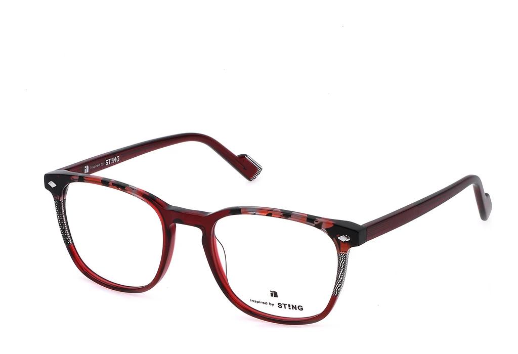 Sting   VST509 V64Y SHINY TRANSP.BORDEAUX RED