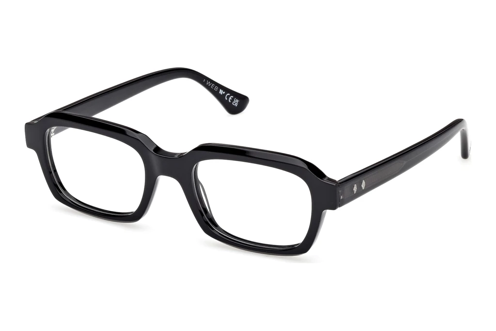 Web Eyewear   WE5466 001 Glänzend Schwarz