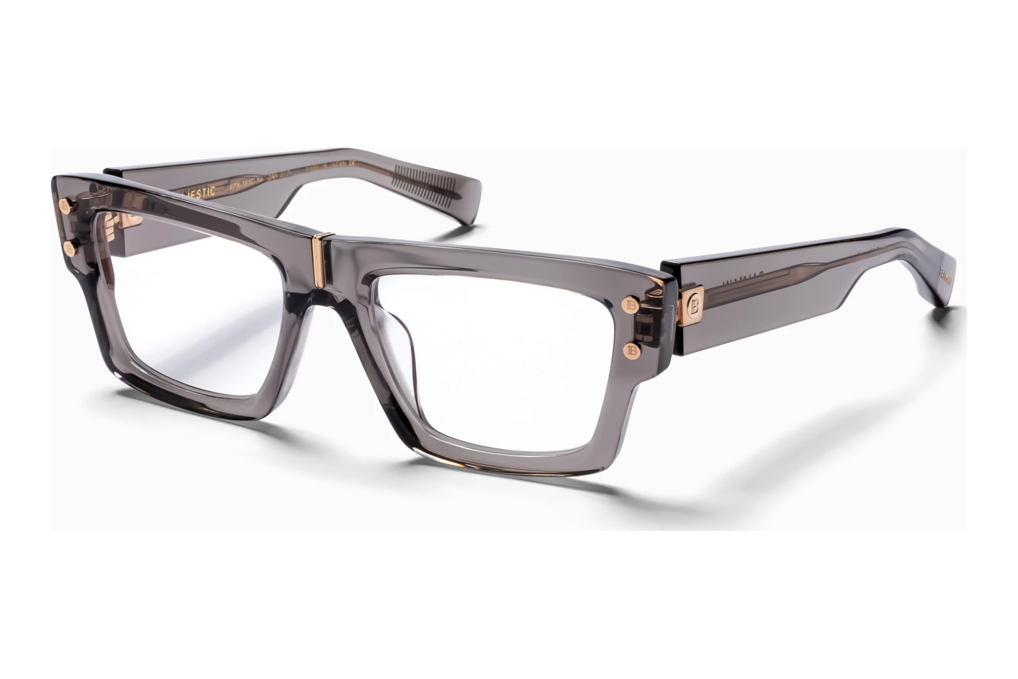 Balmain Paris   BPX-161 C Crystal Grey - White Gold