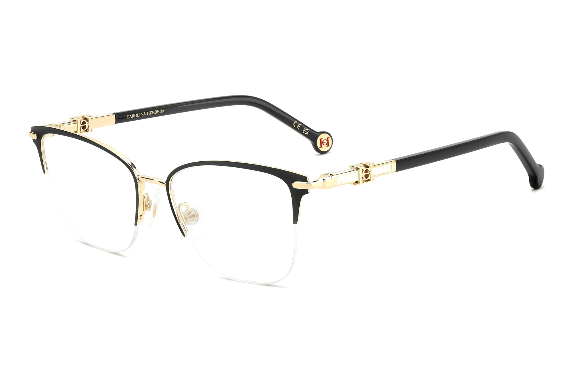 Carolina Herrera   HER 0384 RHL GOLD BLACK 2