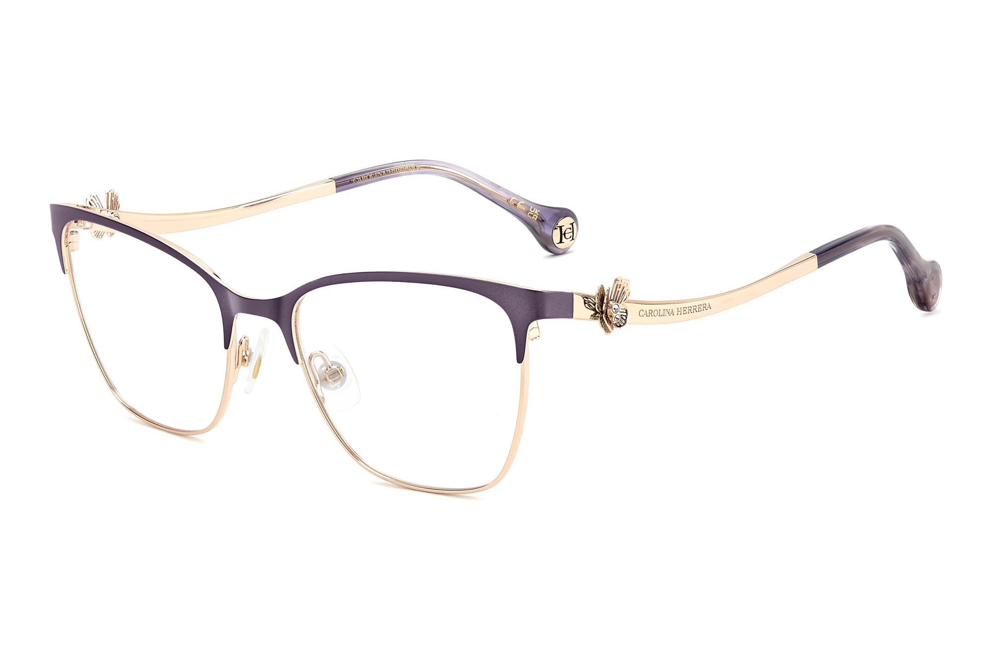 Carolina Herrera   HER 0398 BSU VIOLET GOLD