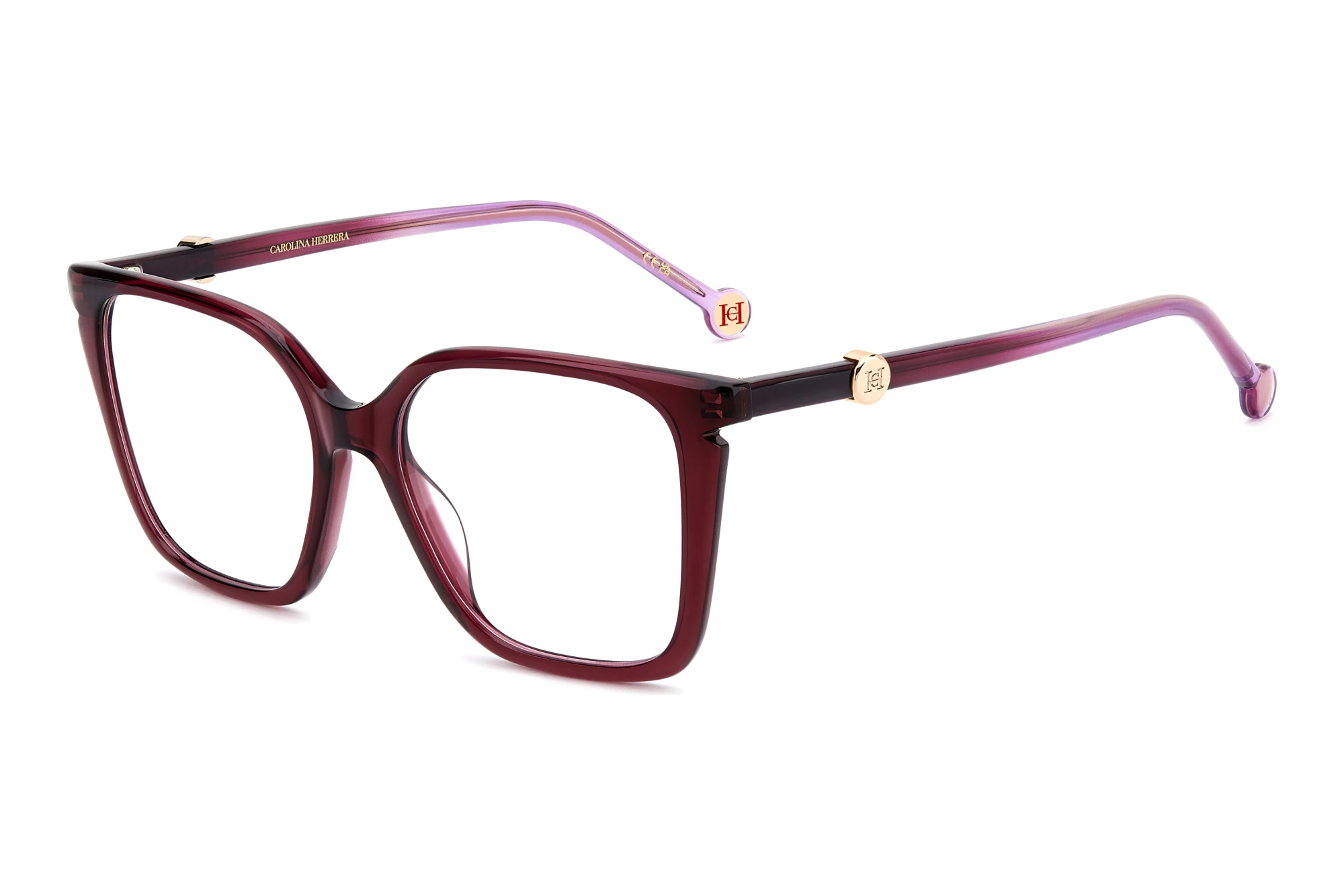 Carolina Herrera   HER 0436 LHF BURGUNDY