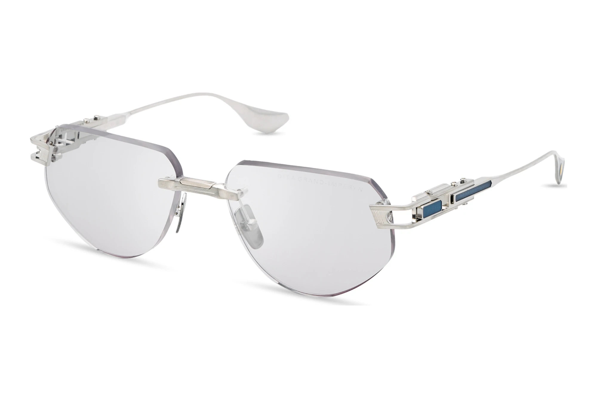 DITA   DTX-164 02A BRUSHED RAW TITANIUM SILVER
