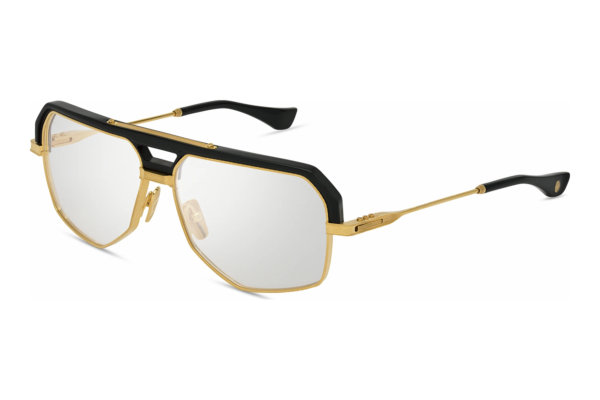 DITA   DTX-477 01A BRUSHED YELLOW GOLD - BLACK