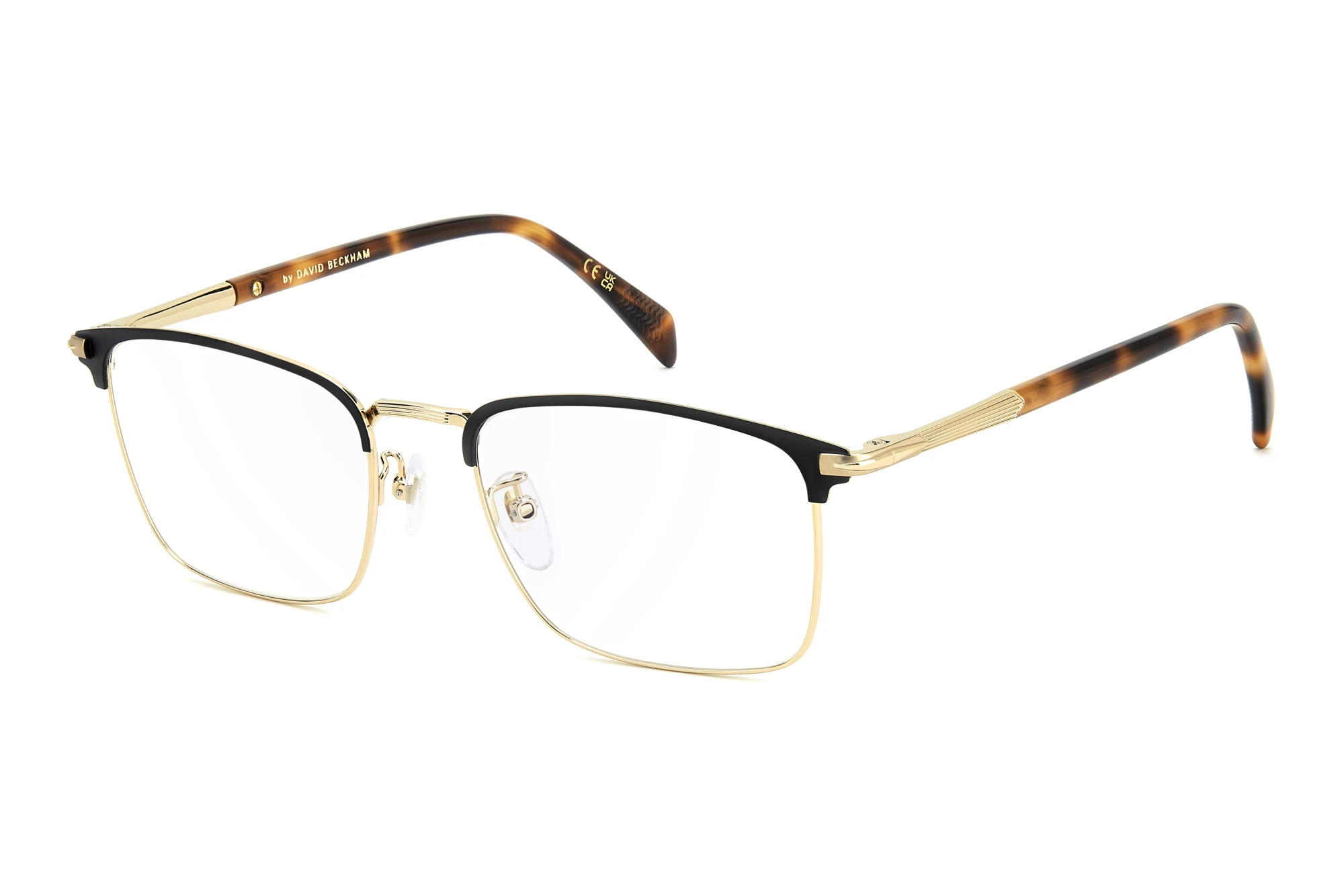 David Beckham   DB 1201/G I46 MATTE BLACK GOLD