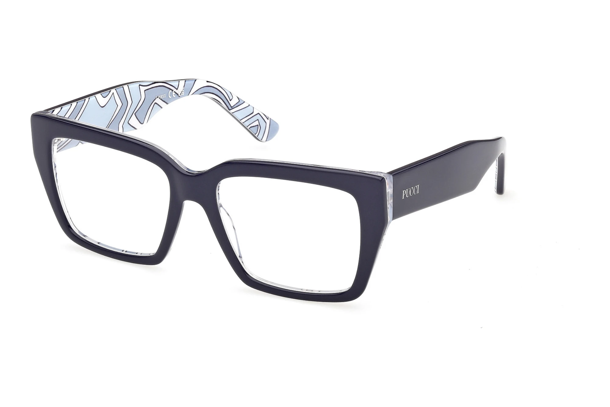 Emilio Pucci   EP5284 092 Blau/Muster