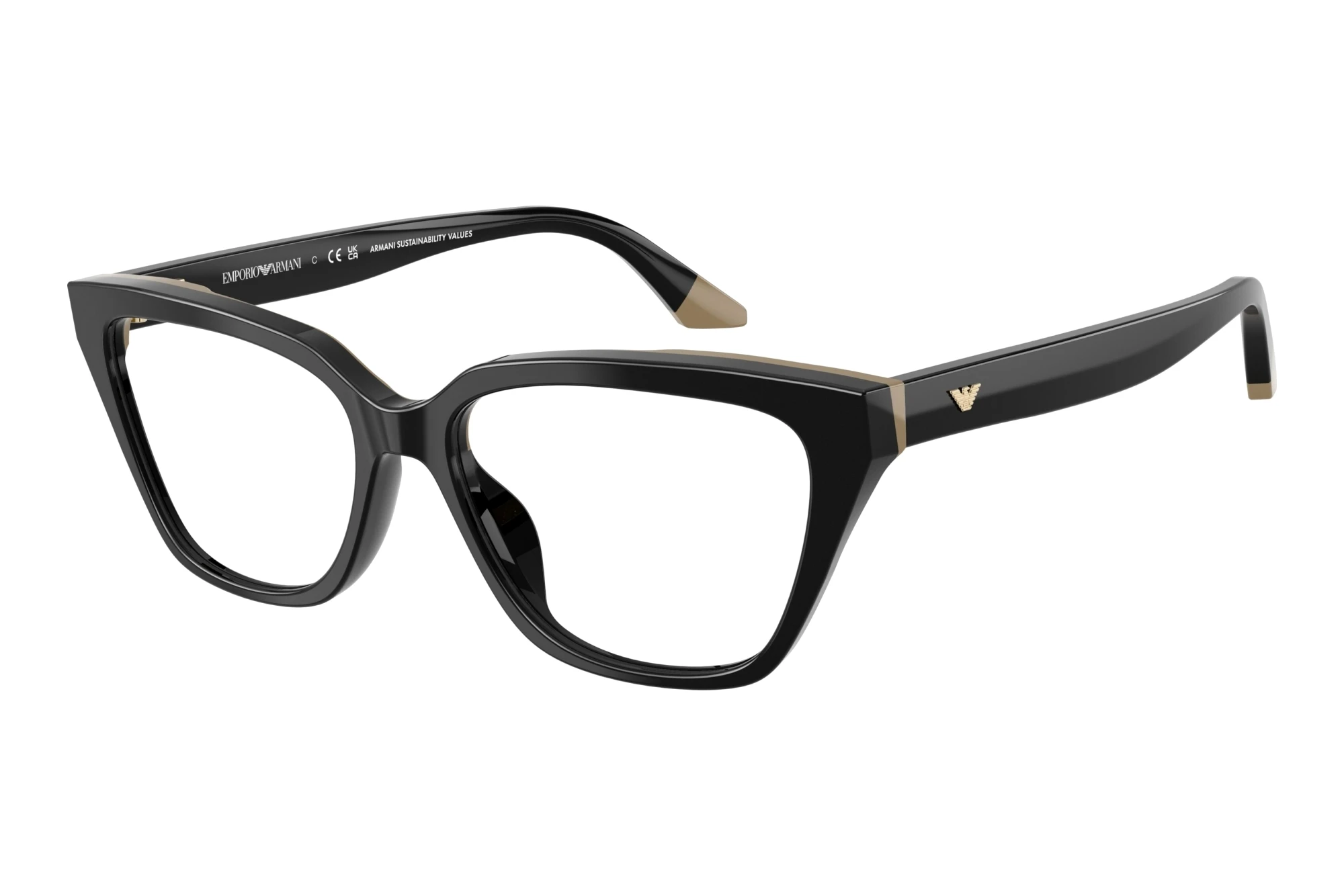 Emporio Armani   EA3270U 6313 Black/Beige