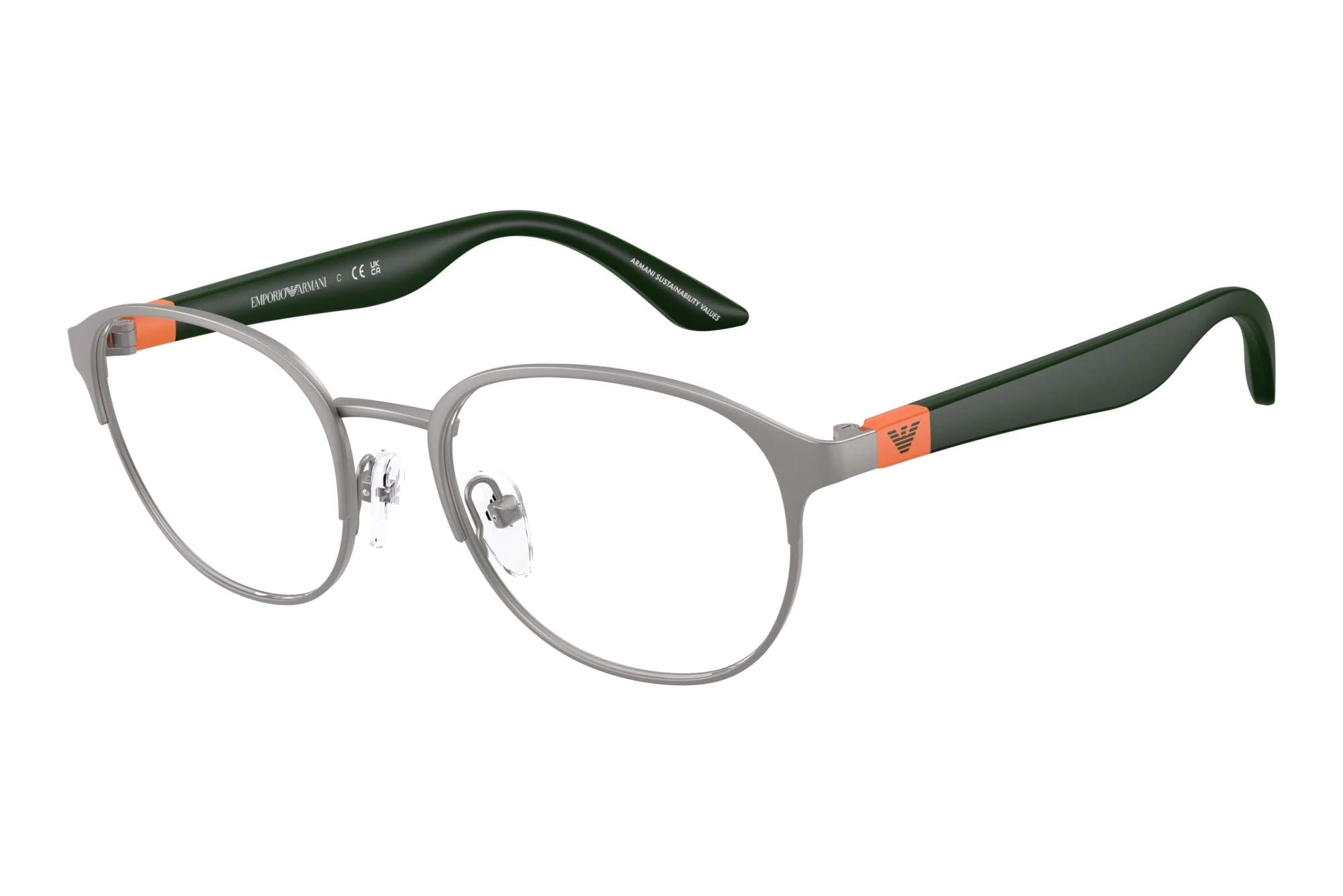 Emporio Armani   EK1002 3003 Matte Gunmetal