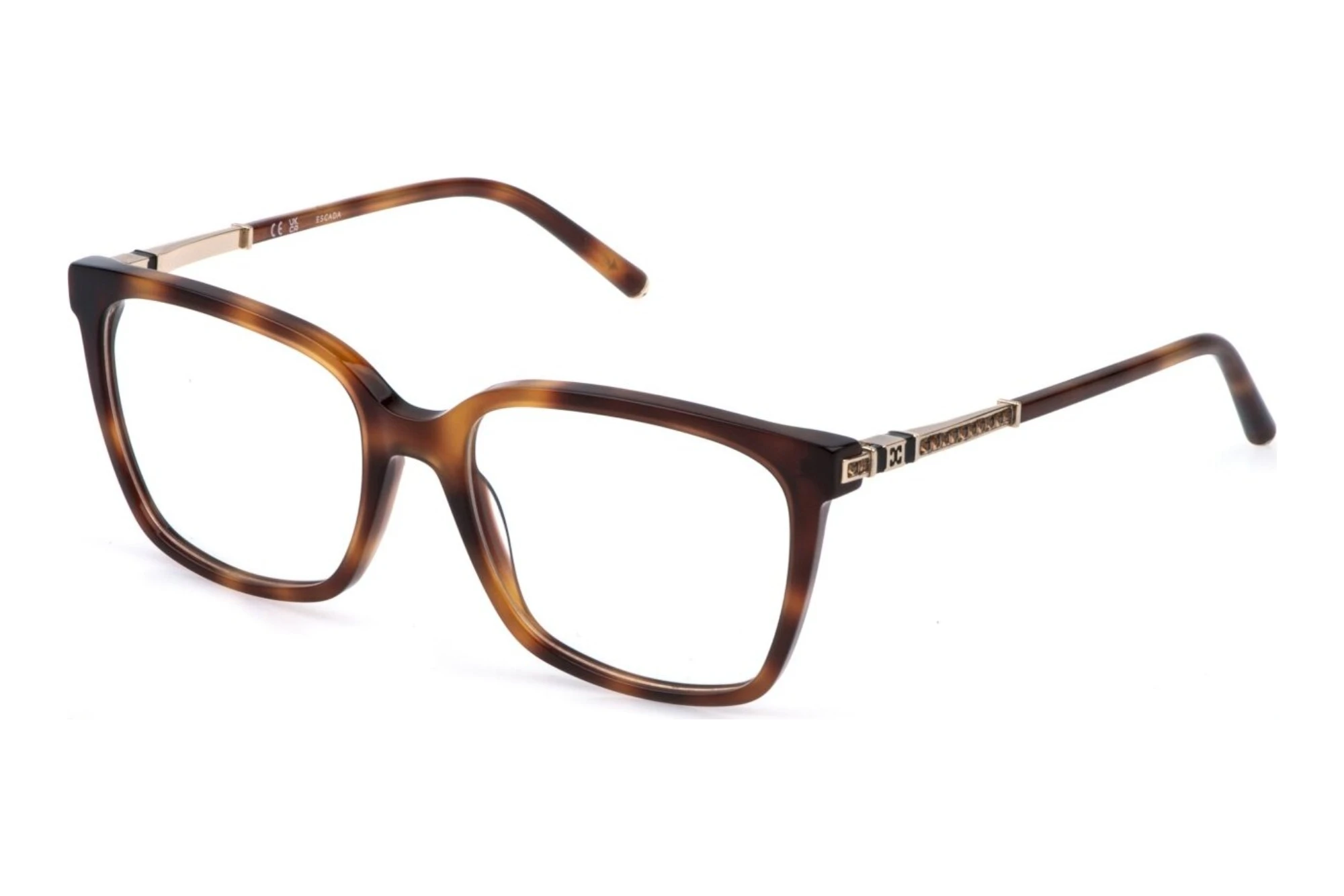 Escada   VESF92S 0752 SHINY DARK HAVANA
