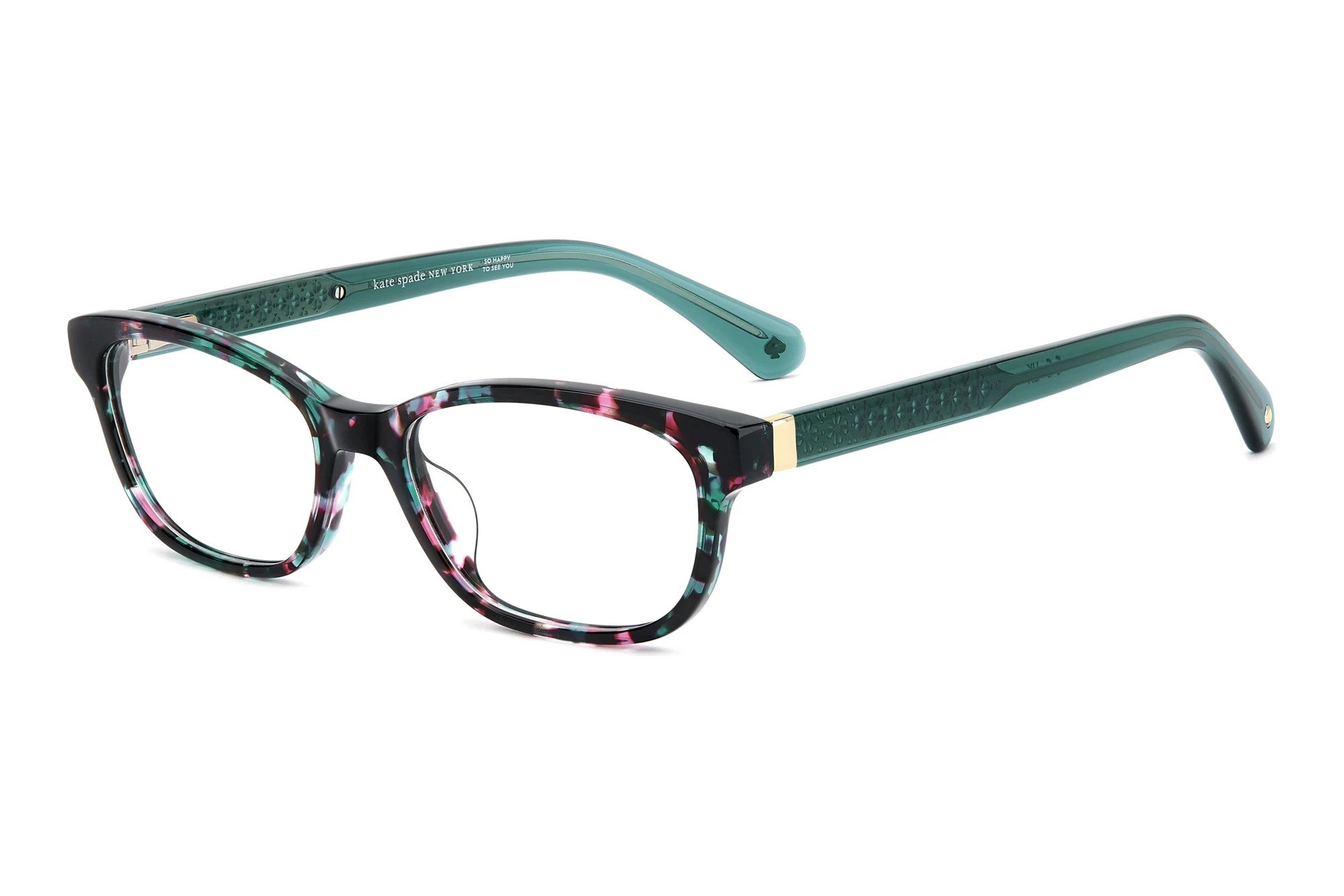 Kate Spade   KS BRISBANE 2 MYA GREEN PINK HAVANA