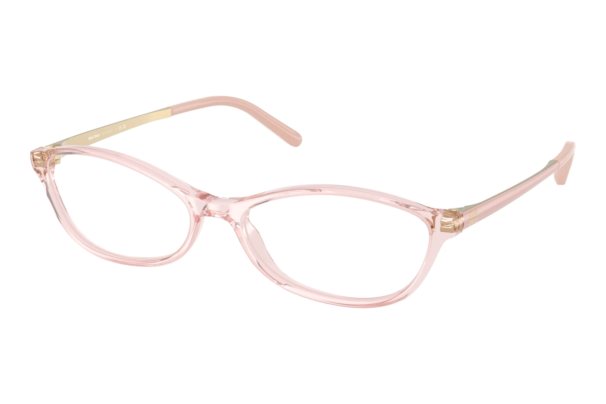Miu Miu   MU 05ZV 26Q1O1 Trasparent Pink