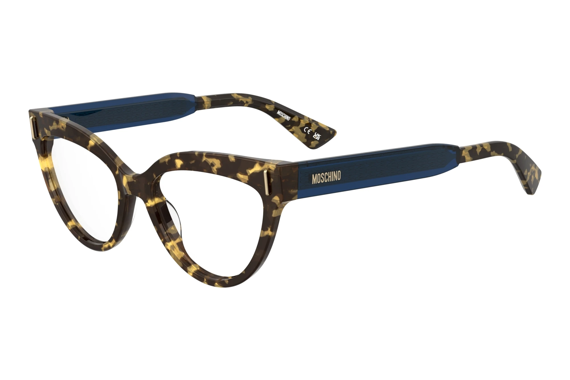 Moschino   MOS661 IPR HAVANA BLUE