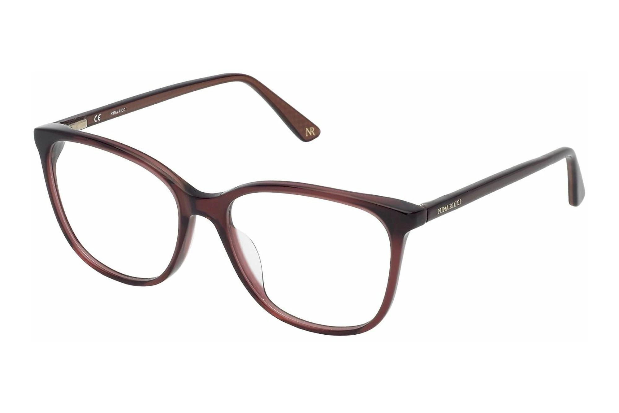 Nina Ricci   VNR274 0V64 ROSSO BORDEAUX TRASPARENTE LUCIDO