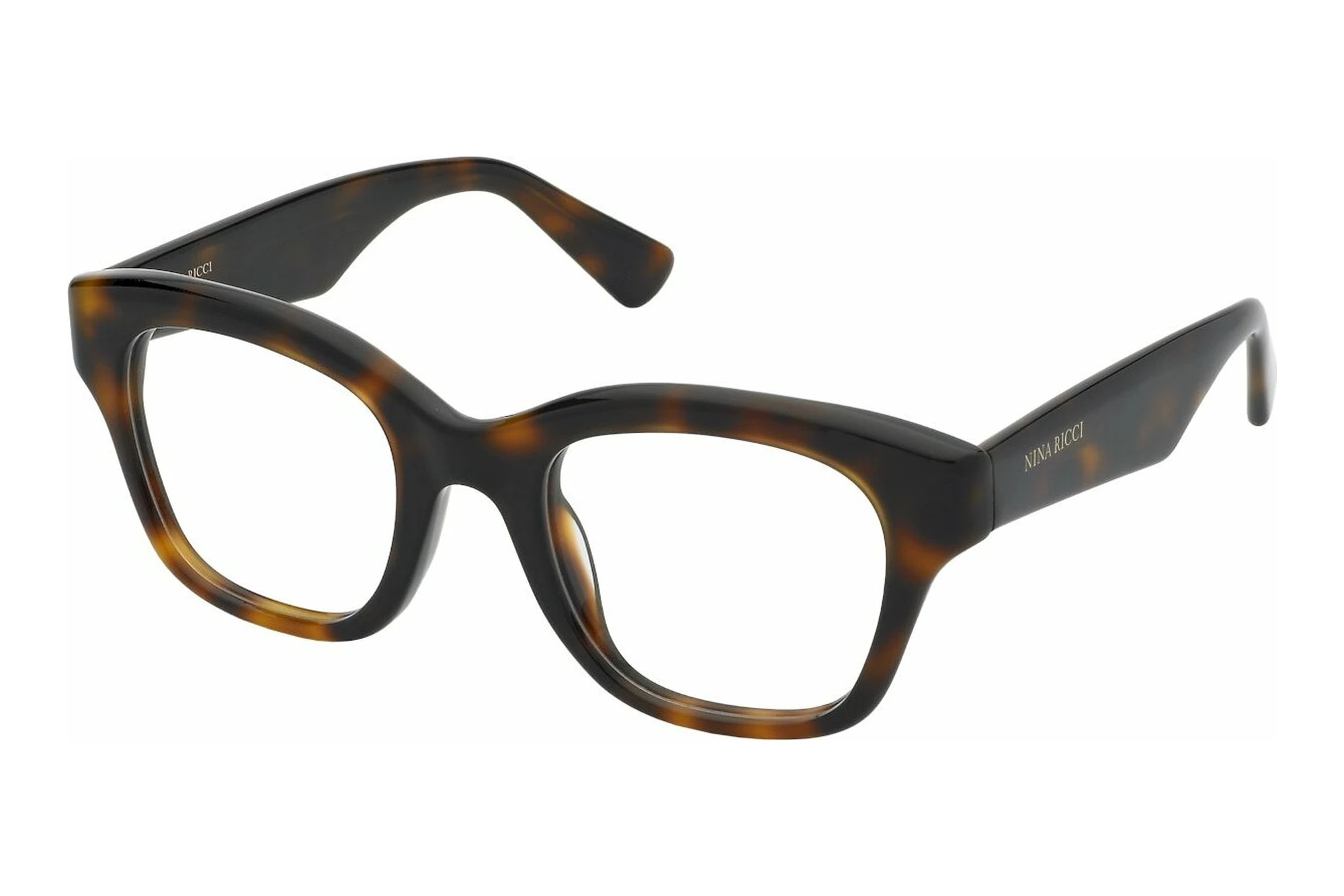 Nina Ricci   VNR382 0752 SHINY DARK HAVANA