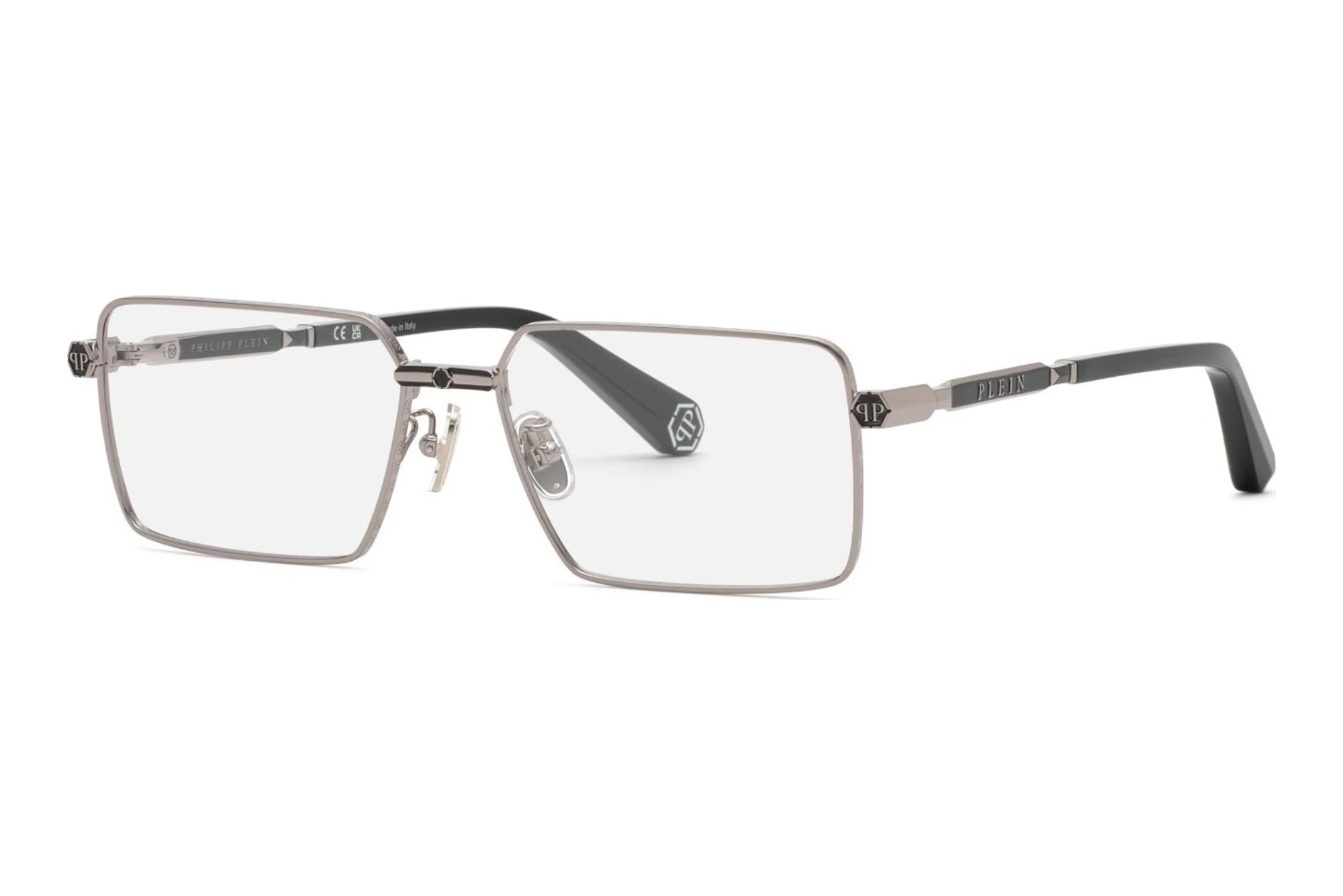 Philipp Plein   VPP250M 0508 TOTAL SHINY RUTHENIUM W/COLOURED PARTS