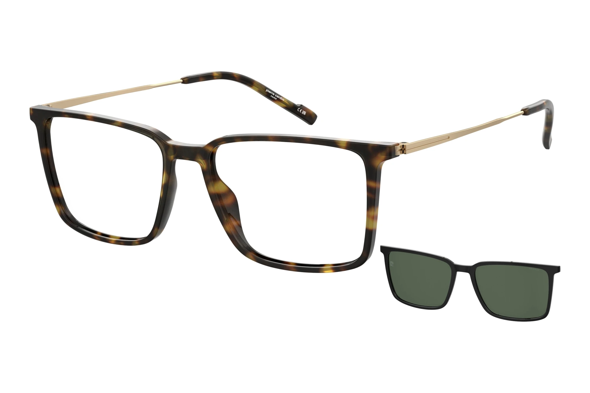 Pierre Cardin   P.C. 6290/C WR7 BLACK HAVANA