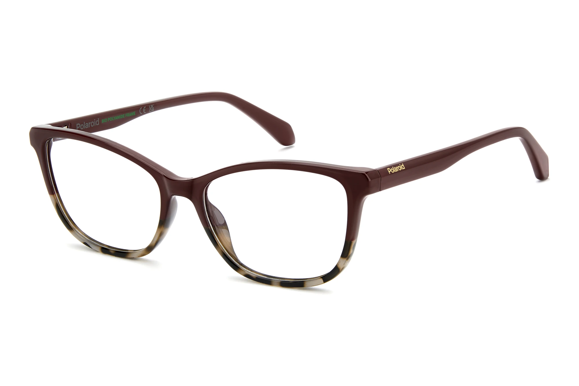 Polaroid   PLD D597 YDC BURGUNDY HAVANA