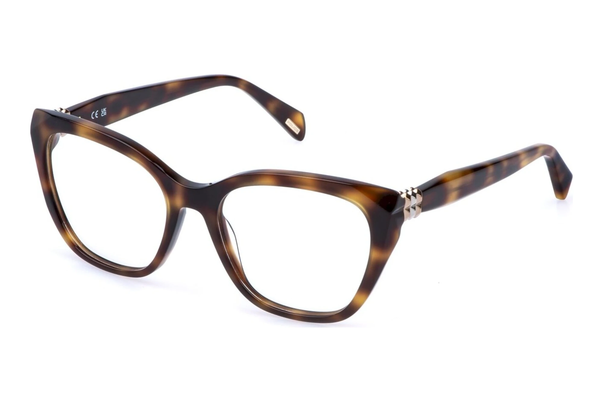 Police   VPLT01 0752 SHINY DARK HAVANA