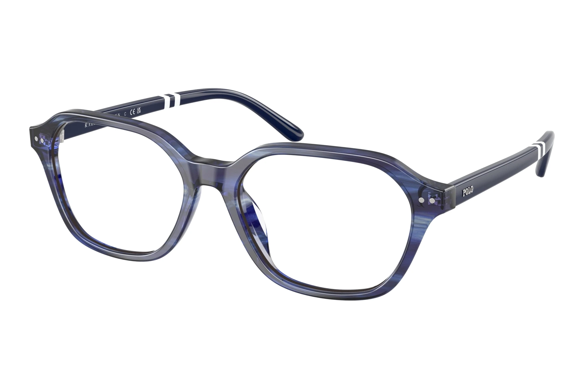 Polo   PH2295U 6314 Shiny Striped Blue