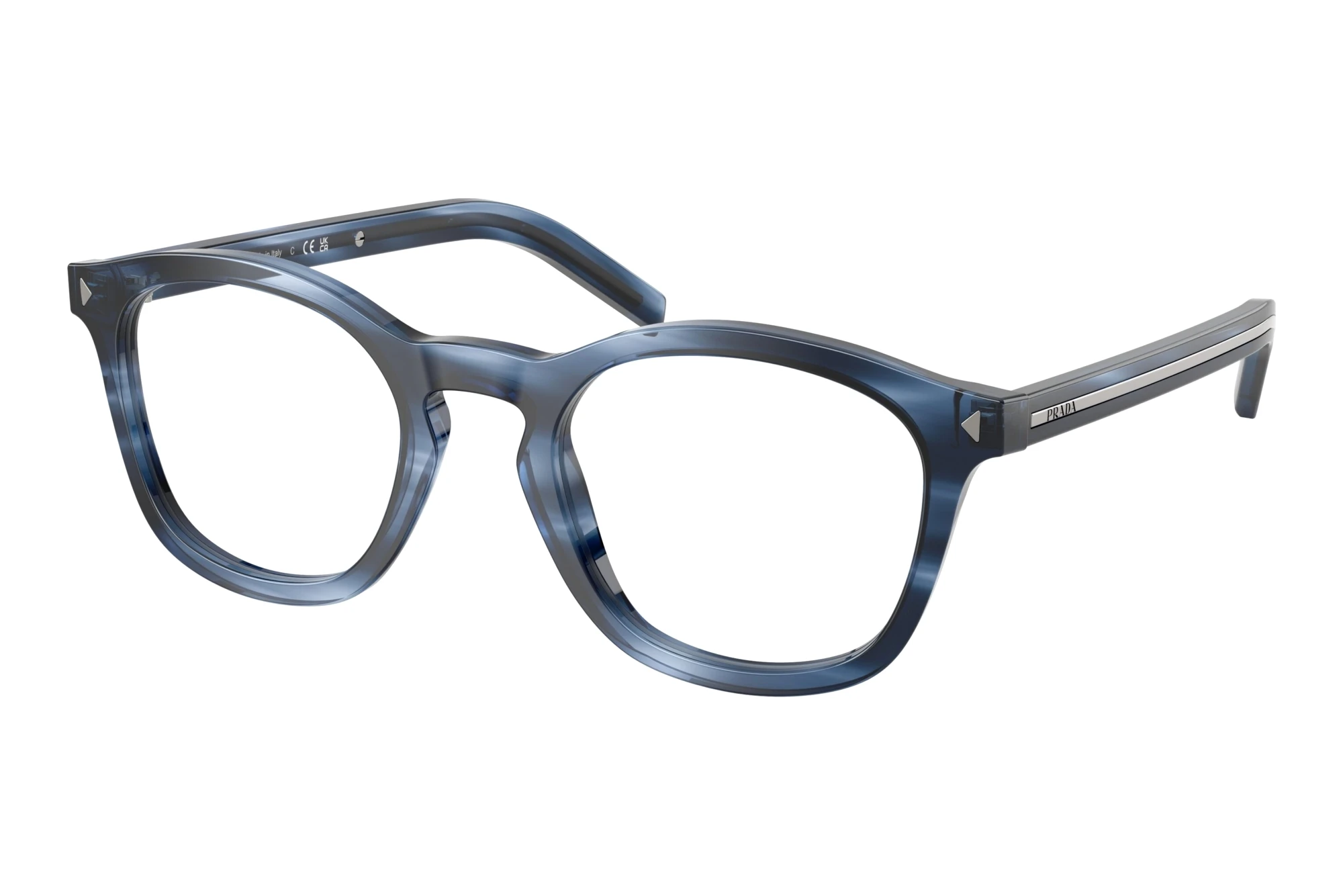 Prada   PR C04V 26F1O1 Striped Blue