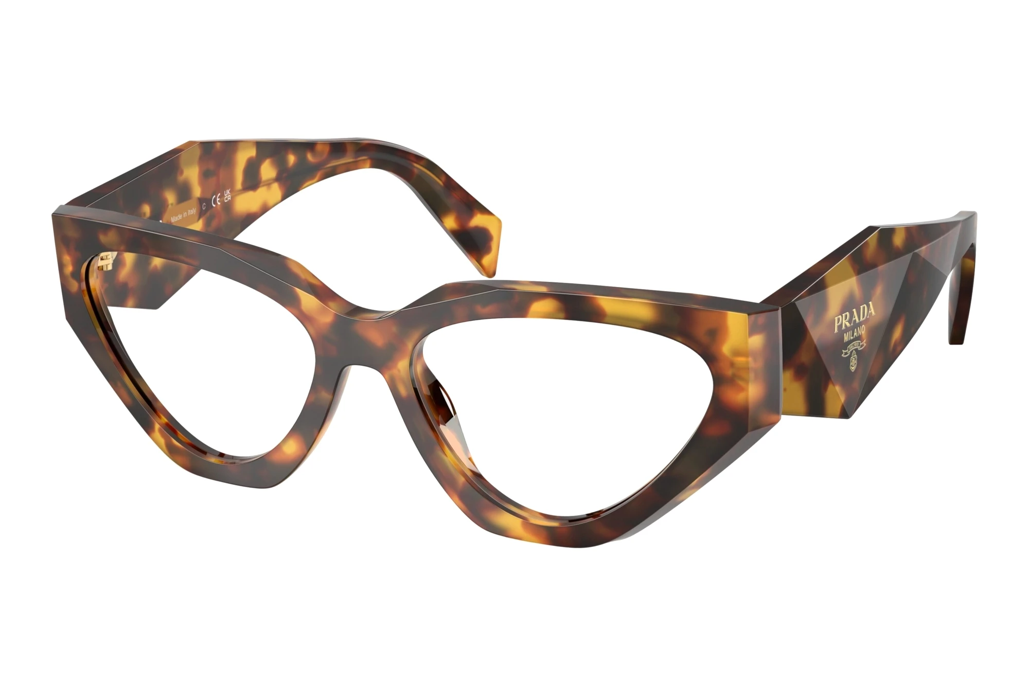 Prada   PR C07V 14L1O1 Honey Tortoise