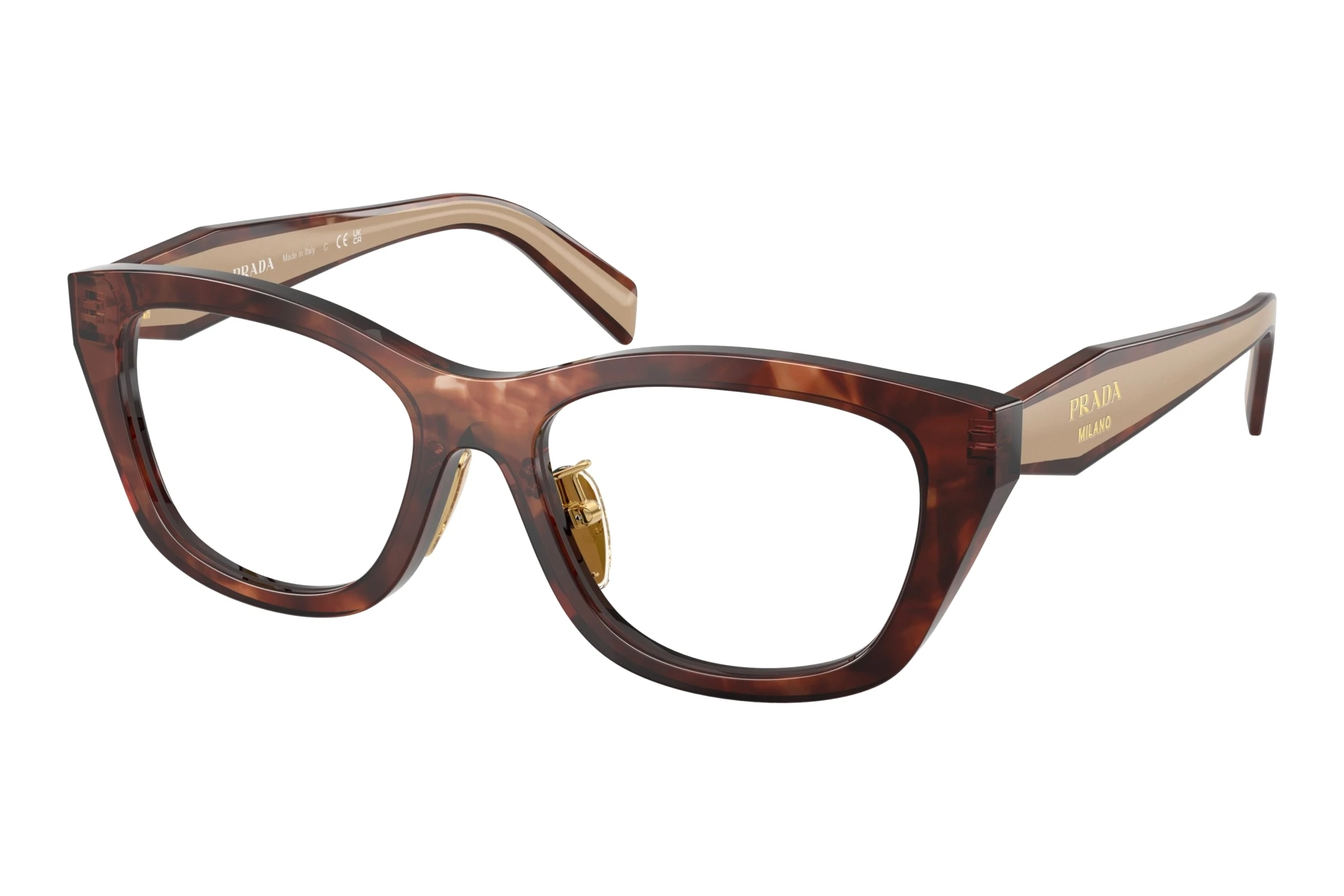 Prada   PR D11VD 00K1O1 Caramel Havana