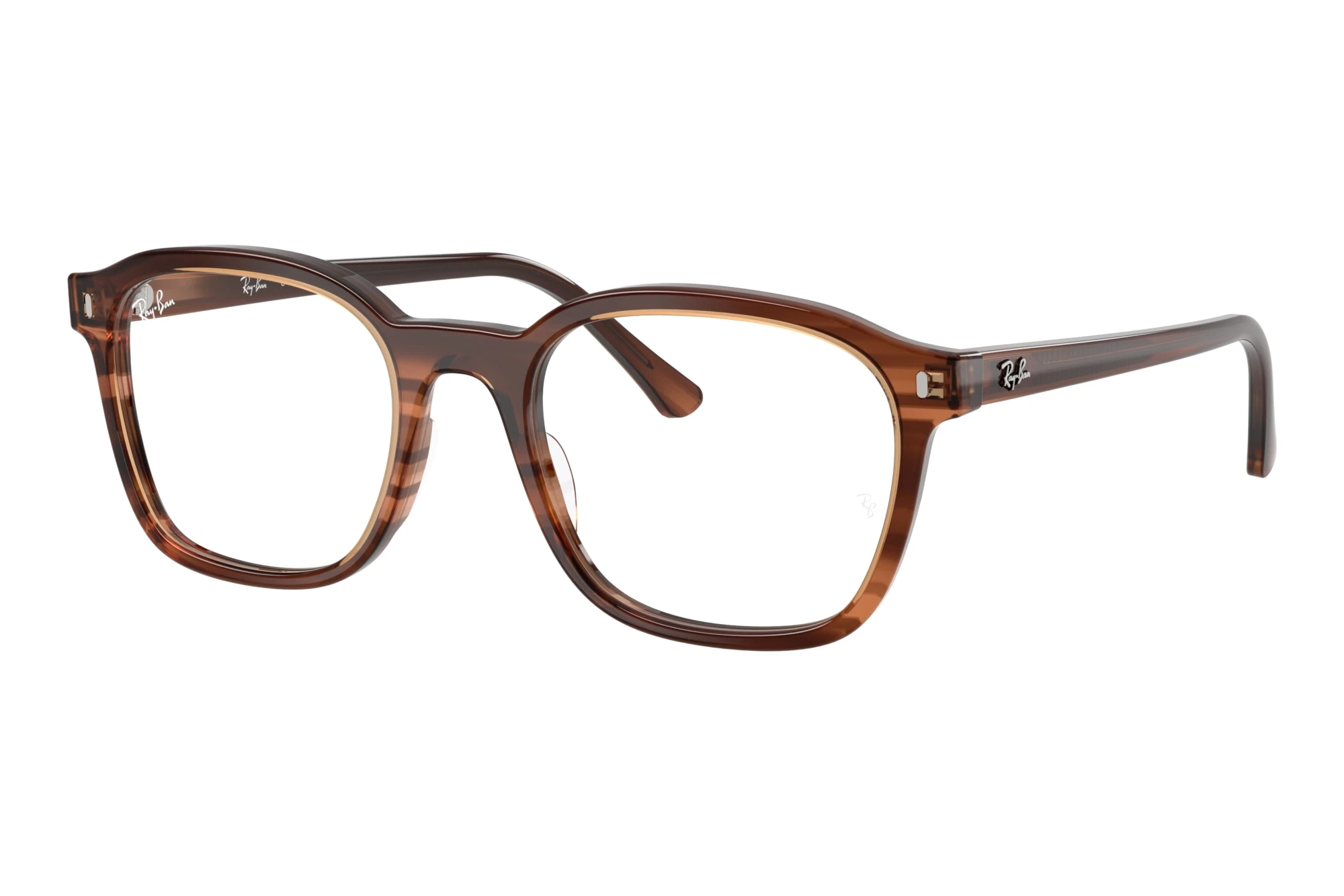 Ray-Ban   RX5460 8455 Striped Brown
