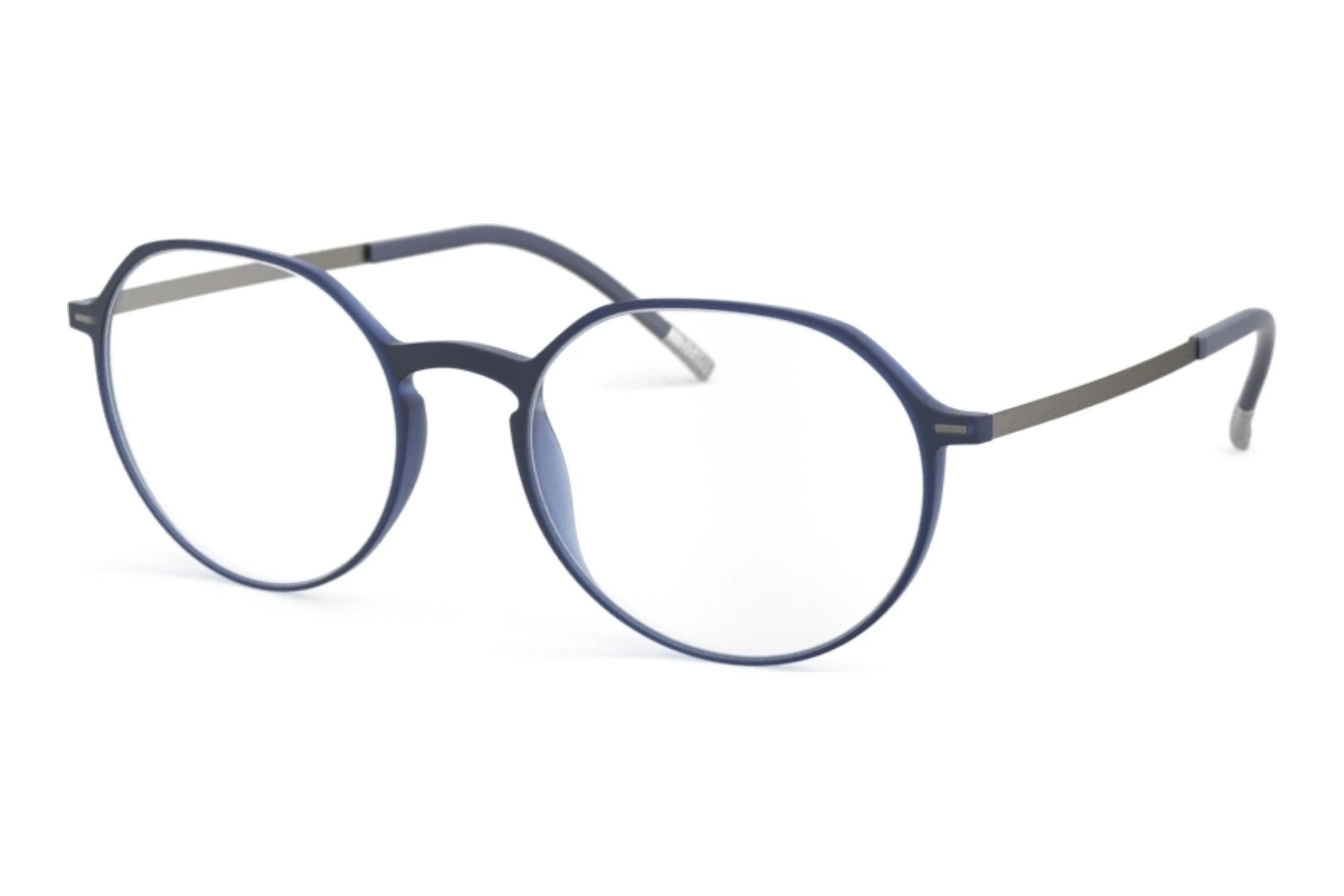 Silhouette   2918 4560 Navy Blue / Ruthenium