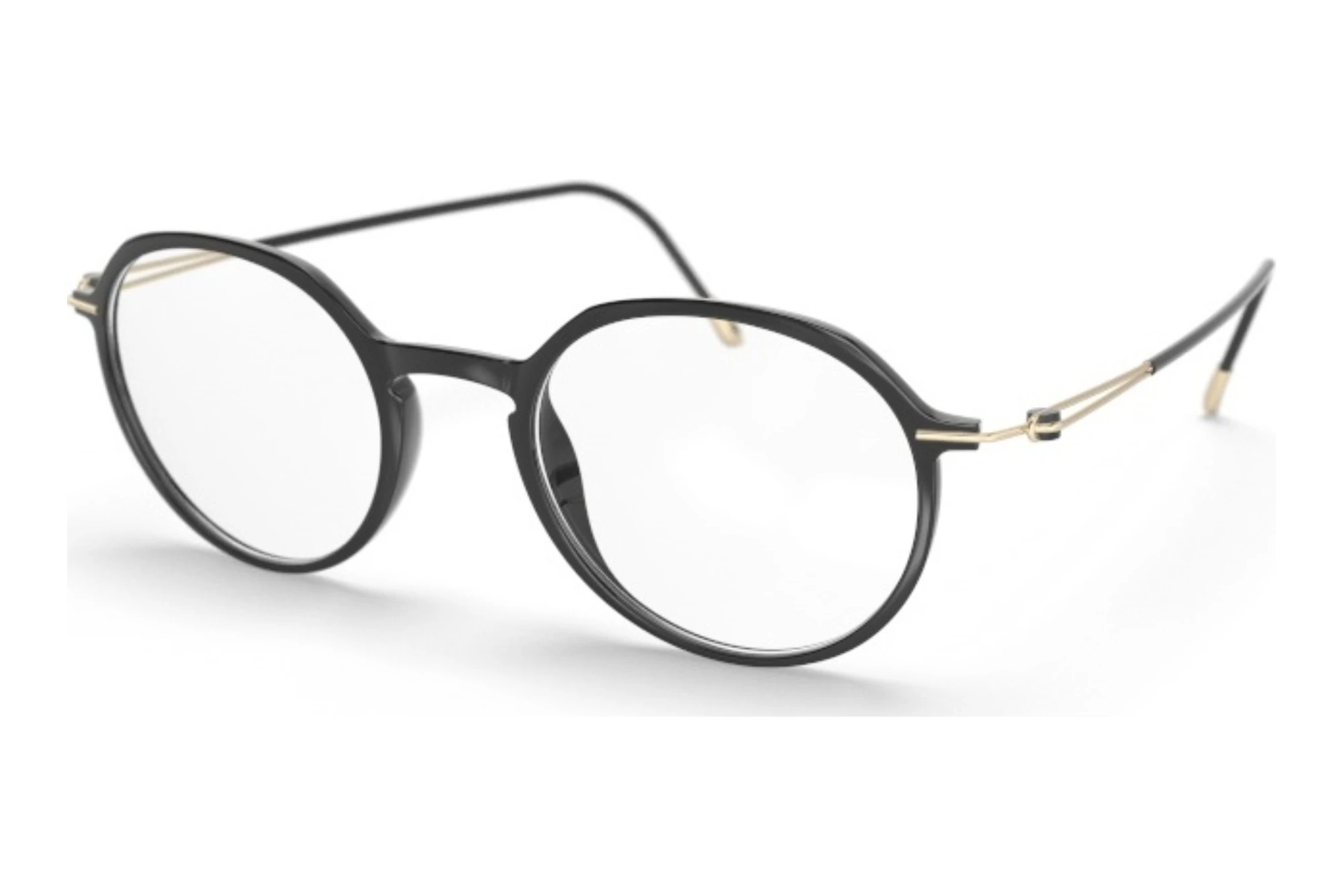 Silhouette   2925 9020 Black shiny / Gold