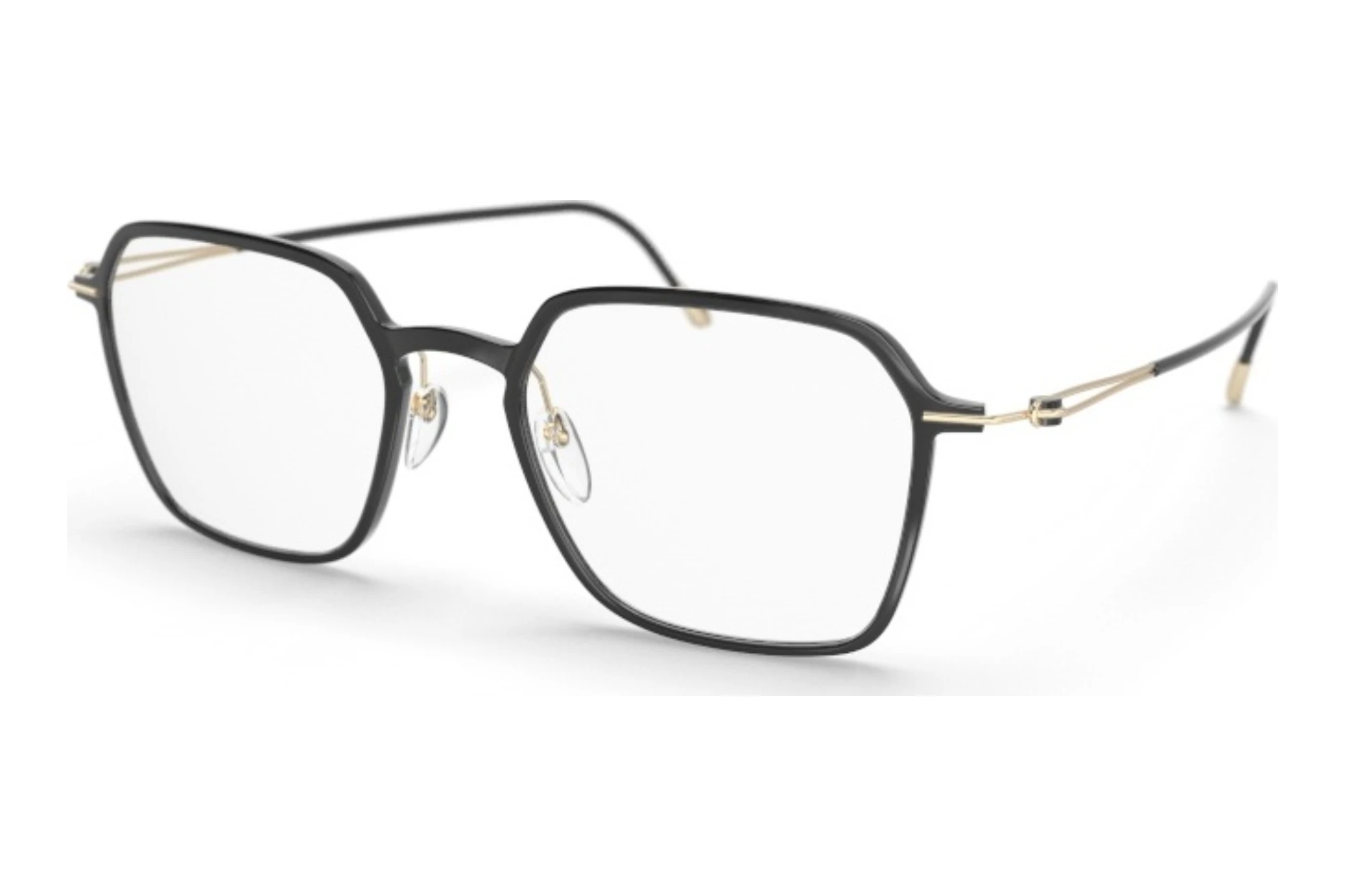 Silhouette   2927 9020 Black shiny / Gold