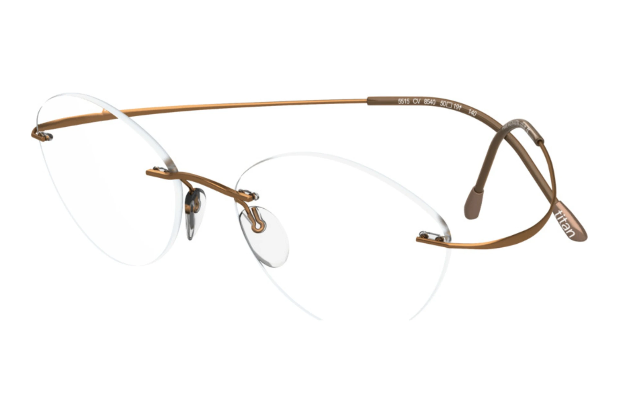 Silhouette   5515-CV 8542 Mat Gold